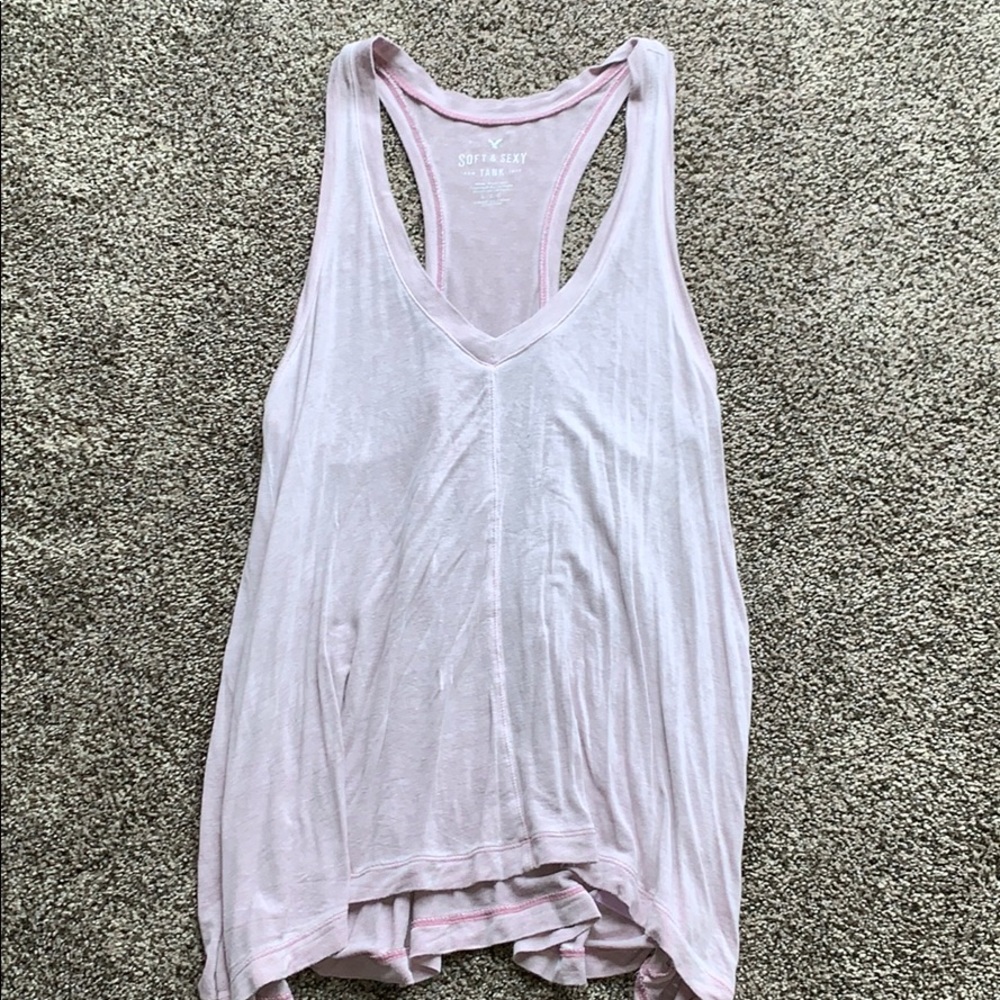 Light purple tank top